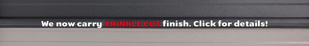 Crinkle Cut Finish